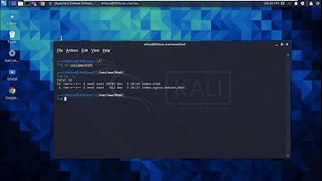 How to Access Apache Server using Kali Linux  | Ethica