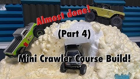 Indoor Mini Crawler Course Build! (Part 4)