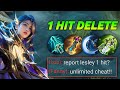 SUPREME LESLEY NEW ULTRA HIGH DAMAGE BUILD WITH THIS NEW EMBLEM!!🔥 100% BROKEN! ( CRAZY DAMAGE! )