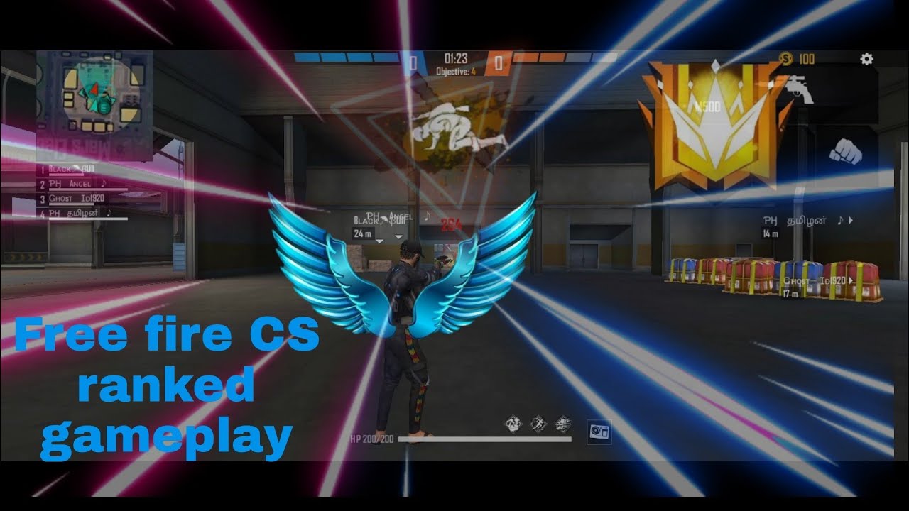 Free fire CS Ranked Gameplay For BLUE 333 FF - YouTube