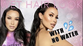 WET HAIR LOOK W/ NO WATER TUTORIAL FT MERMADE HAIR PRO WAVER