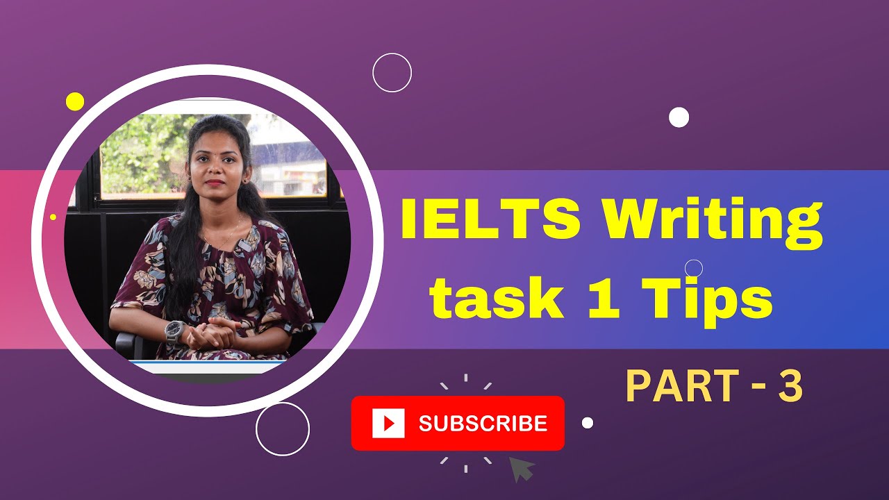 IELTS Writing task 1 Tips Part 3 - YouTube