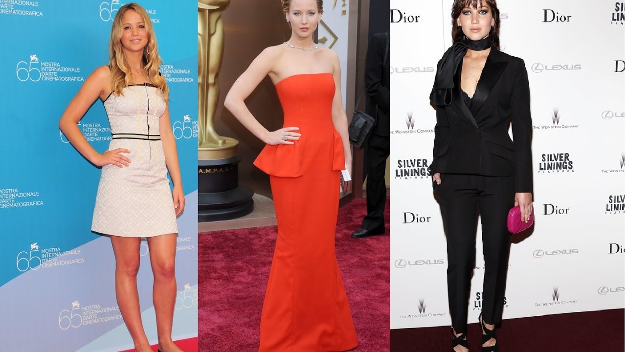Jennifer Lawrence's style evolution over years