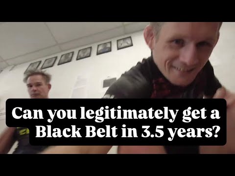 Can you legitimately get a Black Belt in 3.5 years? Audio test conversation