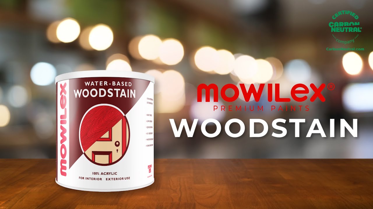  Cat  pelapis kayu  premium Mowilex  Woodstain YouTube