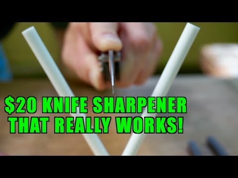 BEST BEGINNING KNIFE SHARPENING SYSTEM TO SHARPEN ANY KNIFE!  Lansky Turnbox