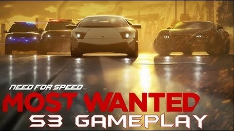 Need for Speed: Most Wanted - Samsung Galaxy S3 Gameplay