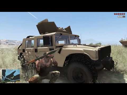GTA 5 RDE 4.0 - Grapeseed Town Massacre + Ten Star Escape