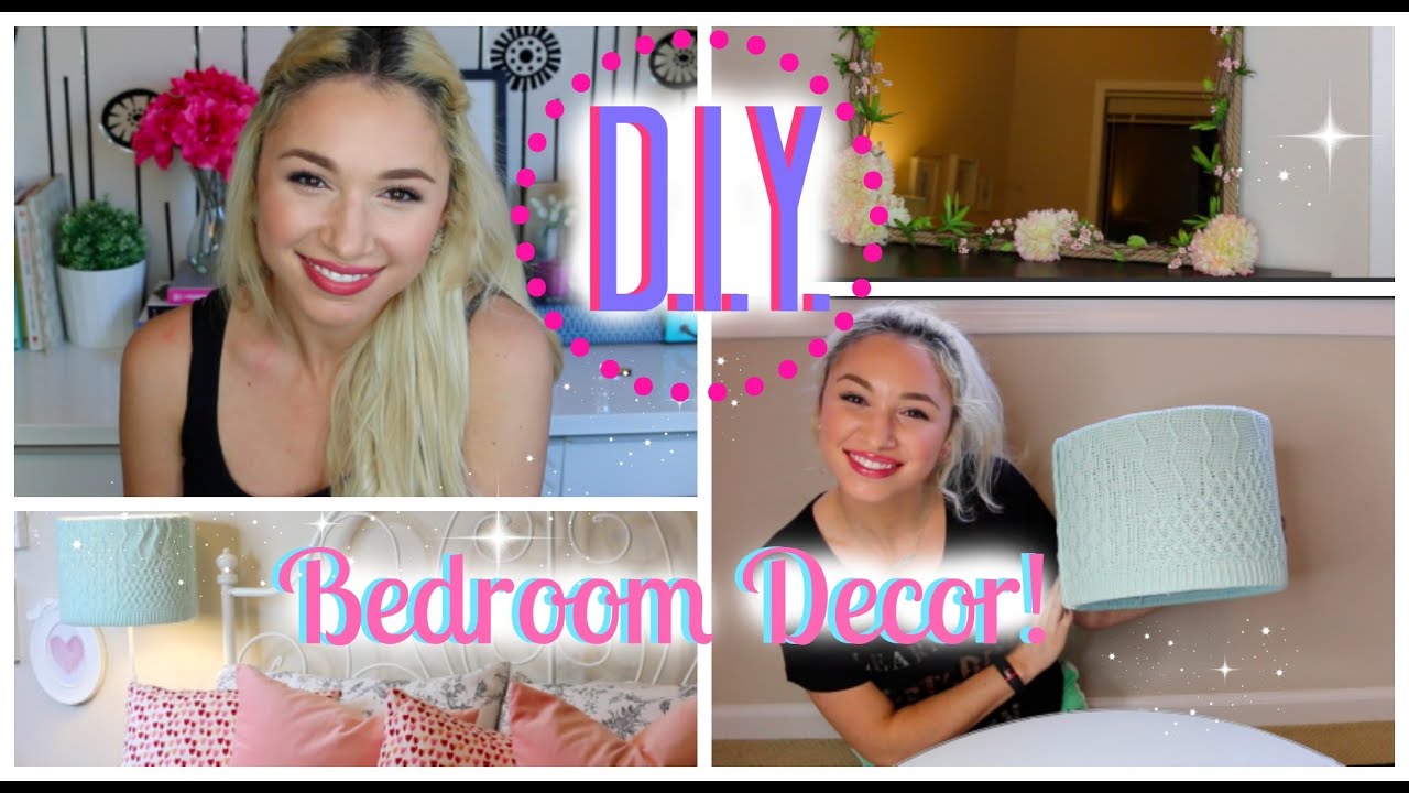 DIY Bedroom Decor! (Easy and Affordable Projects!) YouTube