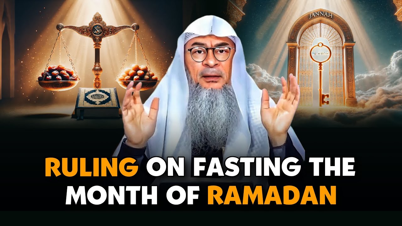 What Is The Ruling On Fasting The Month Of Holy Ramadan? || Assim Al Hakeem || Sheikh Asim