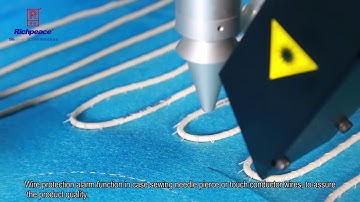 Richpeace Computerized Wire Stitching Machine Special for Hometextile