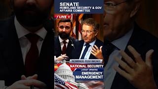 🇺🇸 LIVE: Senate Grills FEMA, TSA, DHS & DOJ Nominees in High‑Stakes Confirmation Hearing