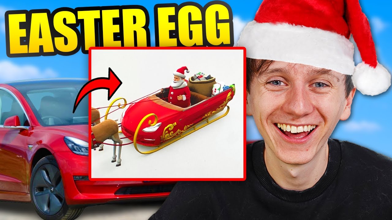 Testing Tesla Christmas Easter Eggs! YouTube