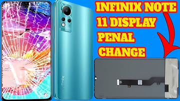 Infinix Note 11 X663 Broken Display Change | Infinix Note 11 Disassembly