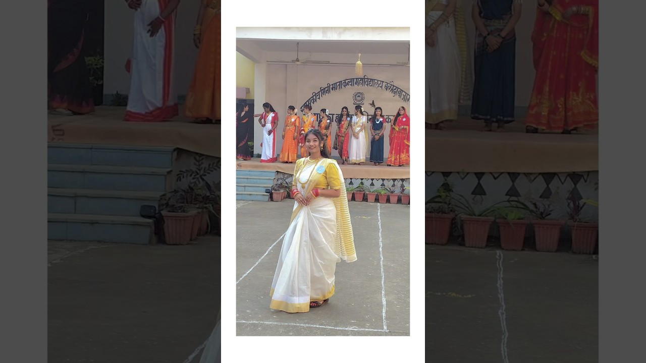 South indian getup with ramp walk 