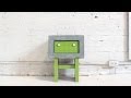 Use Legos to make a DIY Concrete Nightstand Use Legos to make a DIY Concrete Nightstand