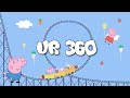 Best New Peppa Pig Roller Coaster Virtual 360 Ride Experience not roblox