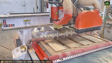 Máy cnc nesting thay dao tự động option bộ lưỡi cưa xoay đa hướng HT-R1SM