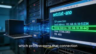 See Active Connections with netstat -ano