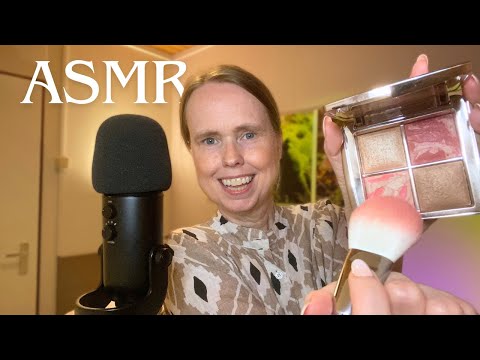 ASMR Ik Doe Je Make-up Voor Het Slapen Gaan✨😴 Ontspannend & Met lange nagels (ASMR Nederlands)