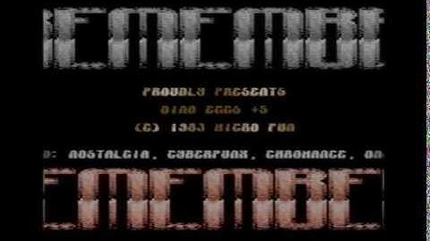 Remember - 1983 Crack Intro [C64 Intro]