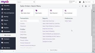 Streamline Sales Order Processing in MYOB Acumatica 2018.1 | Step‑by‑Step Guide