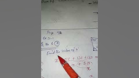 Quadrilateral ( find missing angles)