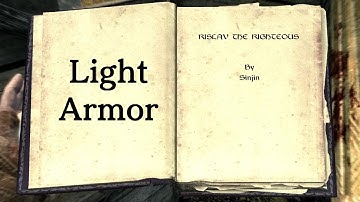 SKYRIM - LIGHT ARMOR Skill Book Locations