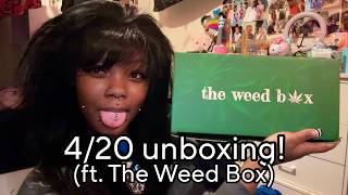 the weed box unboxing ^_^