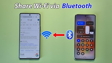 How to share internet via bluetooth from mobile to mobile