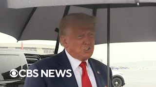 Famous Trump speaks after not guilty plea, examining his legal strategy, more | America Decides Profile