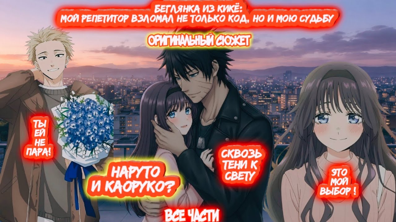 БЕГЛЯНКА ИЗ КИКЁ: Мой репетитор взломал не только код, но и мою судьбу Сюжет Каоруко Вагури Наруто