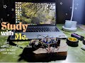Study With Me 1-Hour| ☔ Rain Sound | No Break | No Background Noise