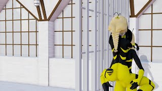 MMD Miraculous Wife Insurance but all of them are Vesperia