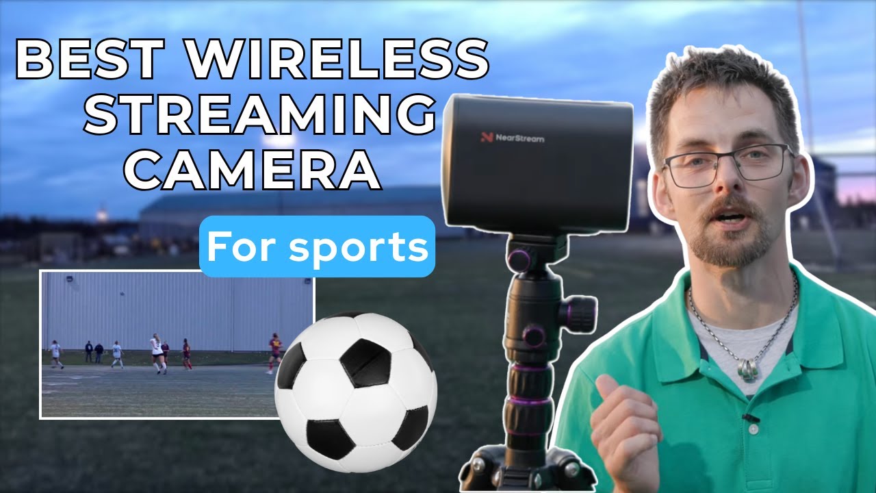 Shoot a sports game with NearStream VM33 wireless live streaming camera