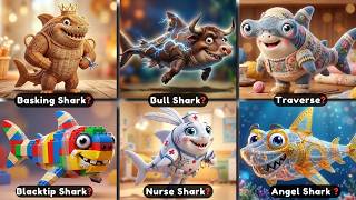 20 Shark Names That Get Weird When Taken Literally! 🦈🤯 | Literal vs Reality 🤯