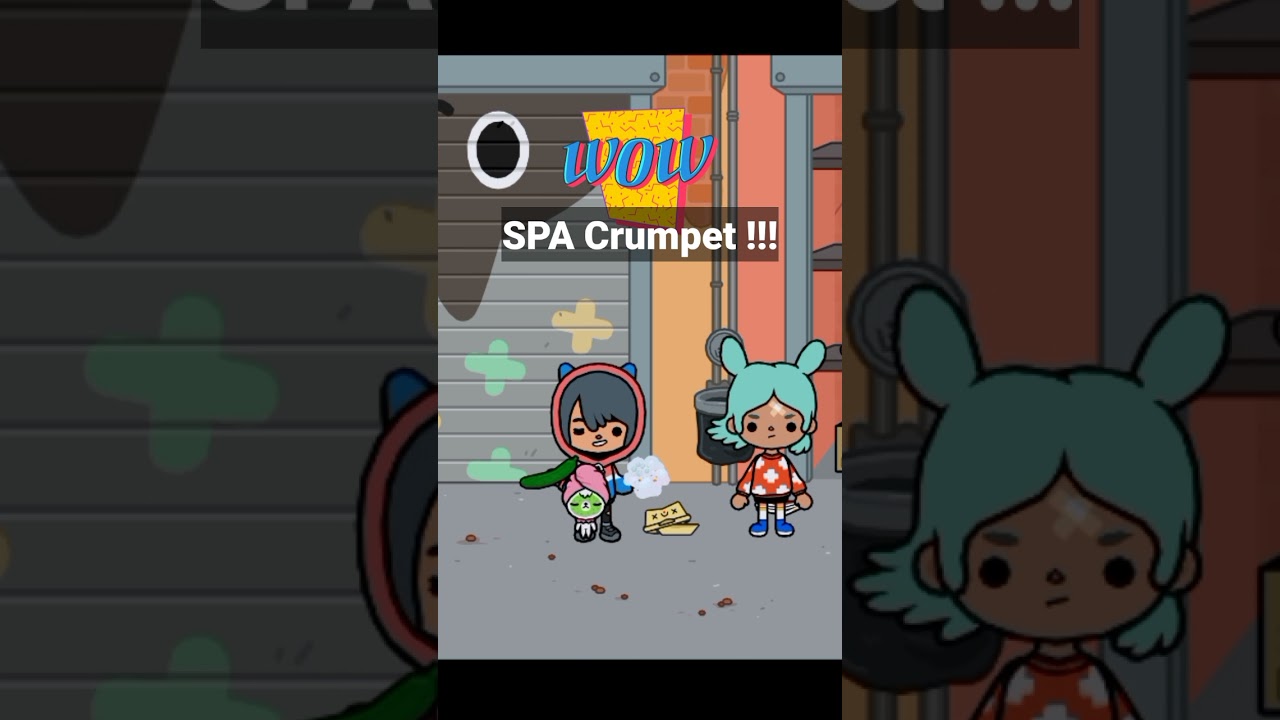 Spa Crumpet TOCA BOCA 🤫 New Free Secret Crumpet tocabocaworld YouTube