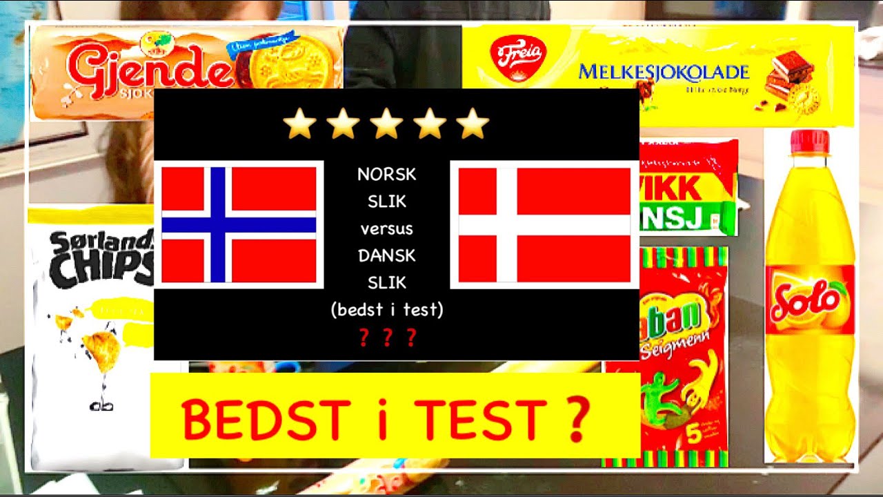 TEST: Smager Traditionelt Norsk Slik [] - YouTube