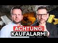 Wilde Achterbahnfahrt bei Gold, Silber & Minen