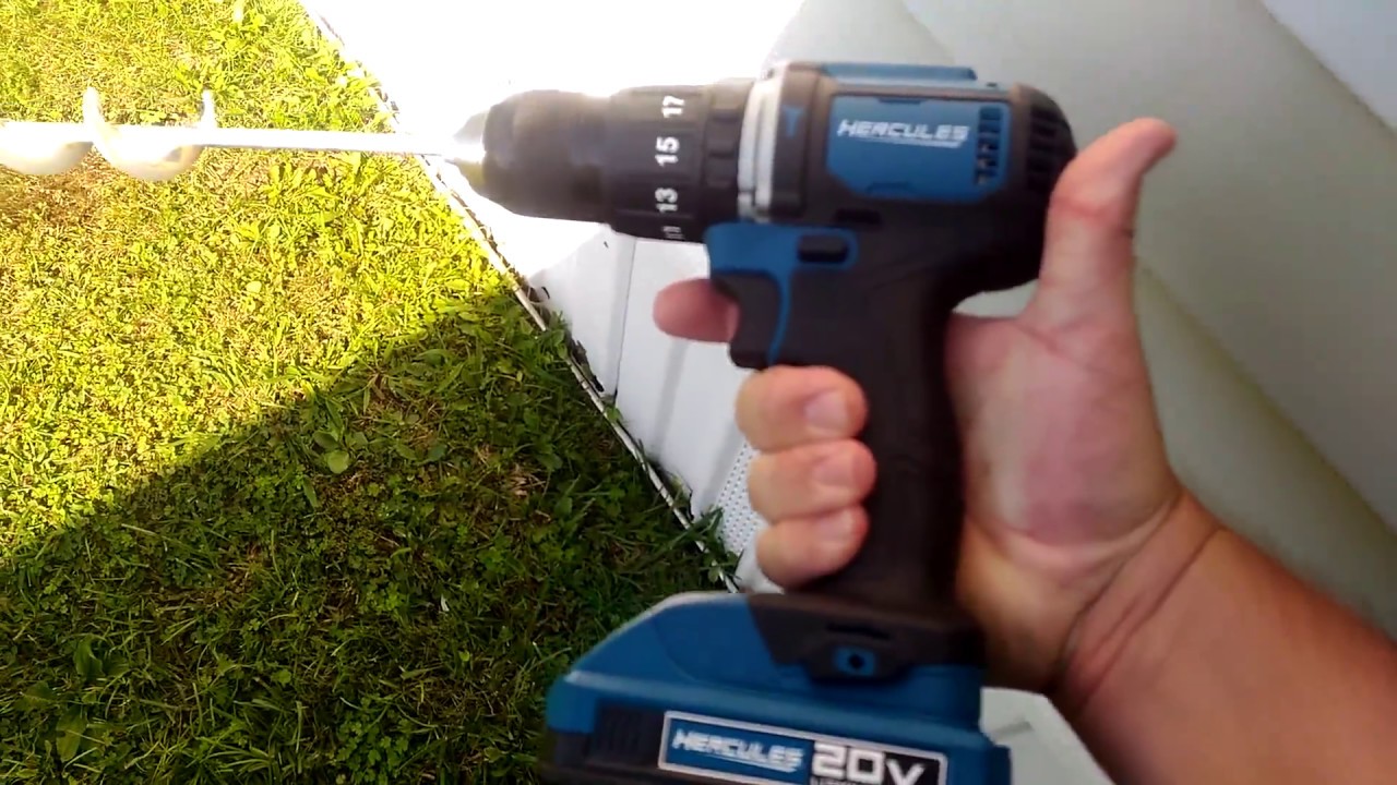 Does It Work? Hercules Hammer Drill Harbor Freight YouTube