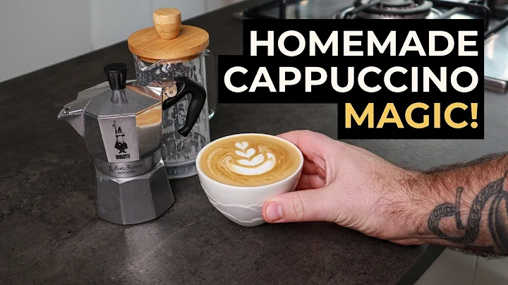 POV: Making a Perfect Cappuccino at Home (Moka Pot + French Press Hack!)
