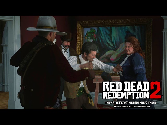 Red Dead Redemption 2 The Artist S Way Art Gallery Fight