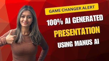 100% AI Generated presentation: Behind the scenes with Manus AI NEW UPDATE