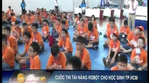 Giáo Dục STEM | Học STEM Robot | Ho Chi Minh | ROBOTACON 2016 | HTV7