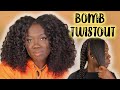 THE EASIEST TWIST OUT TUTORIAL ON TYPE 4 NATURAL HAIR | OhhNaaa