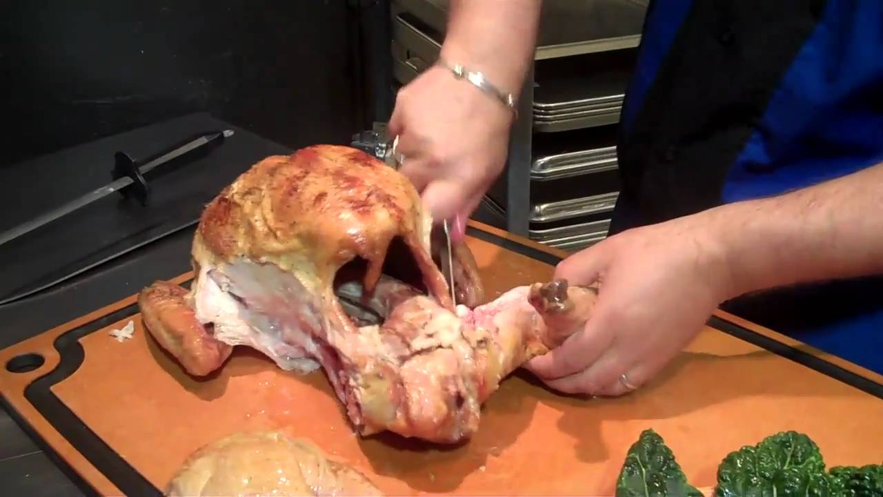 Chef Royal carving turkey tips - YouTube