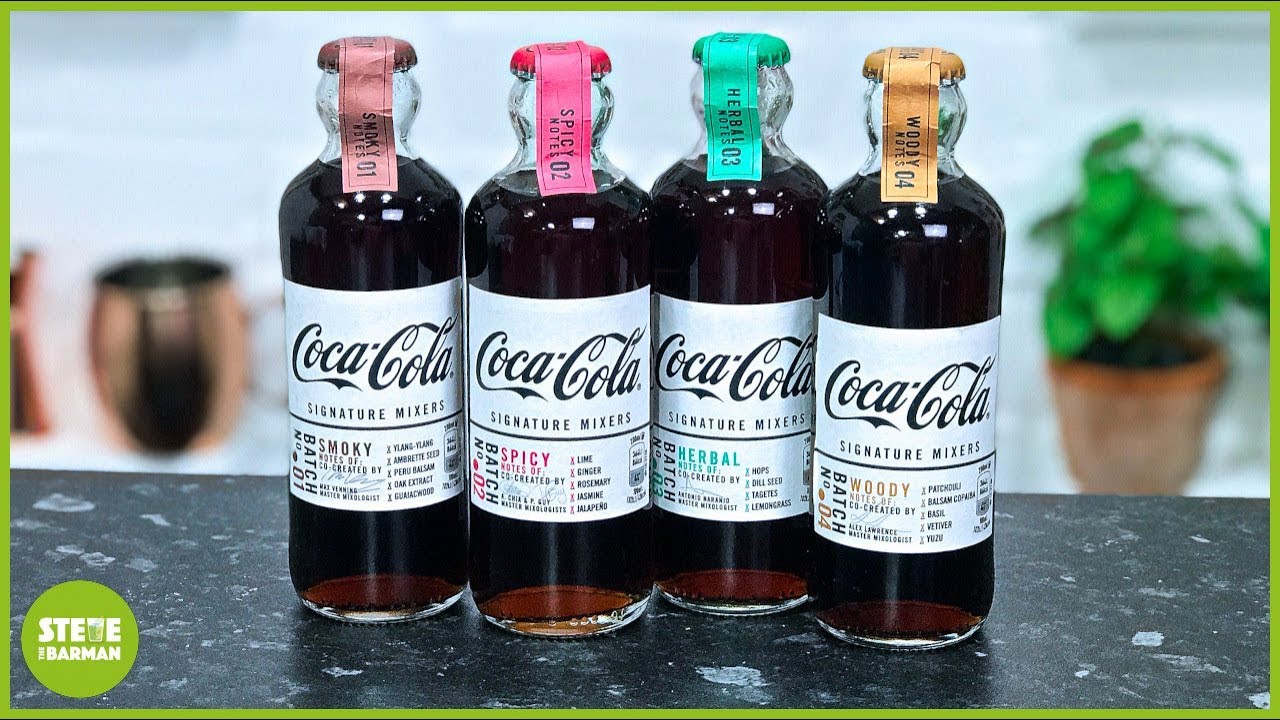 Coca-Cola Signature Mixers Review - YouTube