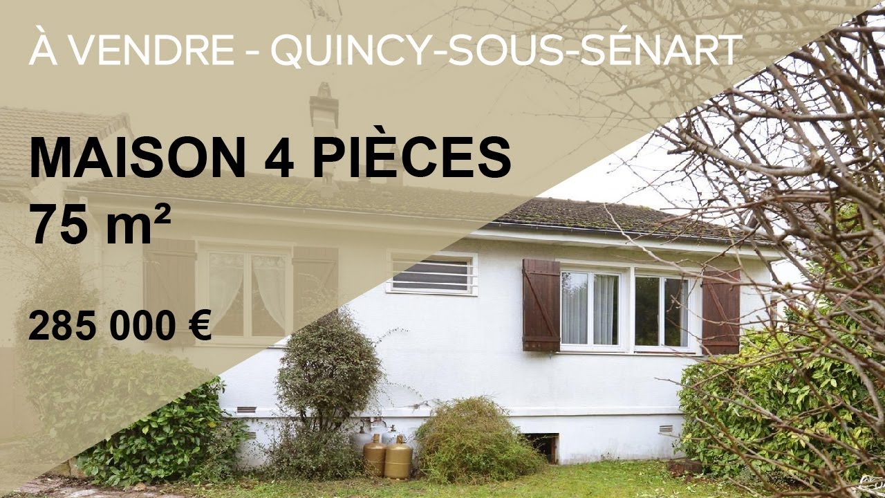 Maison 4 pièces 75m² à vendre QuincysousSénart (91) Century 21