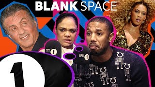 'Momager?! – just Kardashian!': Michael B. Jordan and Tessa Thompson play BLANK SPACE