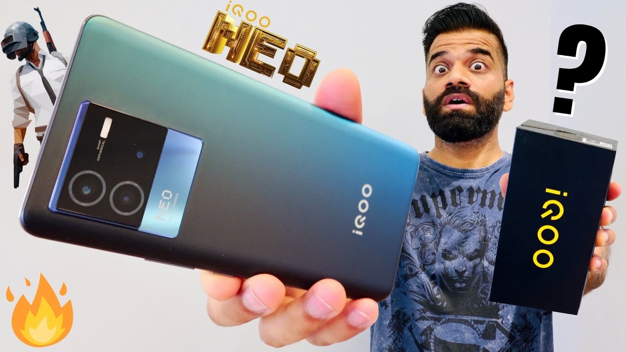 iQOO Neo 6 Unboxing & First Look - The Official BGMI Smartphone🔥🔥🔥